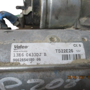 Peugeot 208 5008 2008 308 3008 207 Partner Citroen C3 C4 Berlingo DS3 Mini Cooper 1600 Diesel anno dal 2012 al 2019 Motorino avviamento Valeo 9662854180