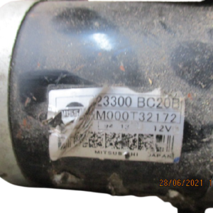 Nissan Qashqai Note Juke NV200 1600 Benzina anno dal 2008 al 2014 Motorino avviamento Mitsubishi elettric M000T32172 23300 BC20B