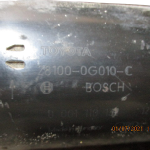 Toyota Avensis e Corolla 2000 Diesel anno dal 2003 al 2008 Motorino avviamento Bosch 0001110132 28100-0G010