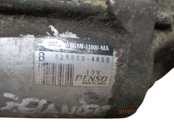Land Rover Freelander2 2200 Diesel anno dal 2006 al 2015 Motorino avviamento Bosch 28000-4850 6G9N-11000-MA