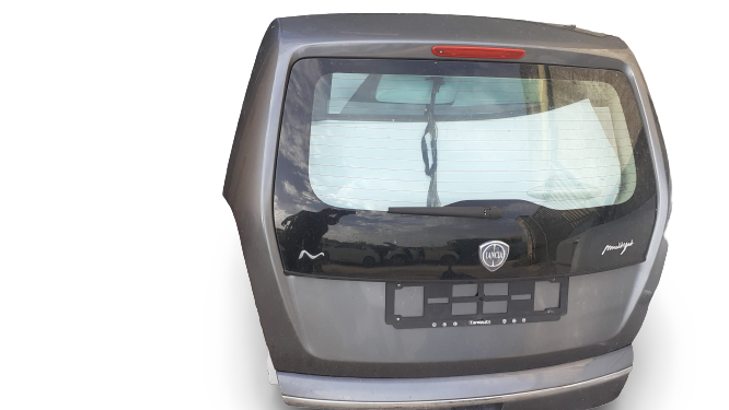 Lancia Musa 2° serie restayling anno dal 2009 al 2014 Portellone posteriore completo grigio
