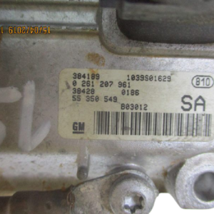 Opel Agila e Corsa C 1000 Benzina anno dal 2000 al 2006 Centralina motore ECU 0261207961 384189 1039S01629