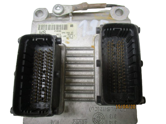 Opel Agila e Corsa C 1000 Benzina anno dal 2000 al 2006 Centralina motore ECU 0261207961 384189 1039S01629