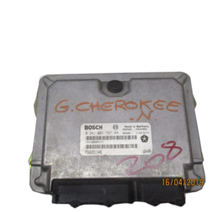 Jeep Grand Cherokee 2700 Diesel anno dal 1998 al 2004 Ecu Centralina motore  0281001767 P56029114AE