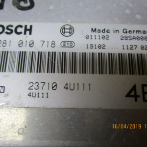 Nissan Almera Tino 2200 Diesel anno dal 1998 al 2006 Ecu Centralina motore 0281010718 23710-4U111