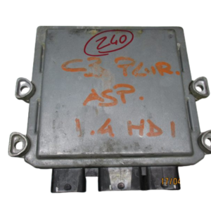 Citroen C3 Pluriel 1400 Diesel anno dal 2003 al 2010 Ecu Centralina motore 5WS40117D-T 9655938780 HW 9648624280