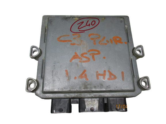 Citroen C3 Pluriel 1400 Diesel anno dal 2003 al 2010 Ecu Centralina motore 5WS40117D-T 9655938780 HW 9648624280