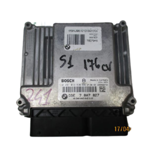 Bmw Serie 1 E87 e Serie 3 E90 2000 Diesel anno dal 2006 al 2011 Centralina motore ECU 0281013536 DDE7807827 030020212