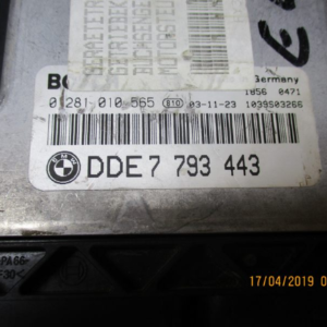 Bmw Serie 3 E46 2000 Diesel anno dal 2000 al 2006 Centralina motore ECU 0281010565 DDE 7793443