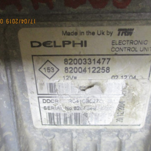 Renault Kangoo 1500 Diesel anno dal 1997 al 2007 Ecu Centralina motore 8200331477 8200412258 R0410B027C
