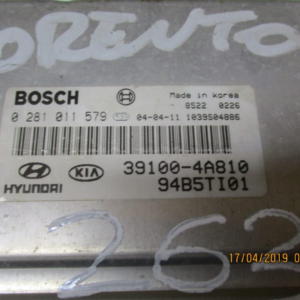 Kia Sorento 2500 Diesel 103 kw anno dal 2002 al 2009 Centralina motore ECU 0281011579 39100-4A810