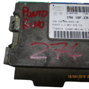 Fiat Punto 1100 Benzina anno dal 1999 al 2003 Centralina motore IAW 16F.EB 7795574