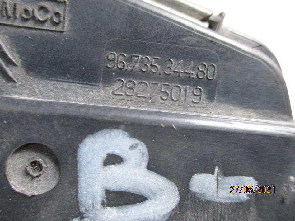 Ford B-Max Focus Fiesta Citroen C3 2° serie C4 2° serie Ds3 Berlingo C4 Picasso Peugeot 308 208 3008 Partner Fiat Scudo anno dal 2012 al 2018 Corpo farfallato 28275019 9673534480