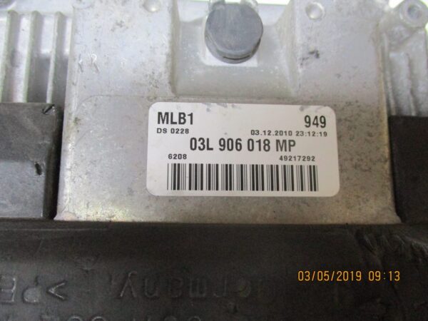 Audi Q5 2000 Diesel anno dal 2008 al 2013  ECU Centralina motore 03L906018MP 0281017836