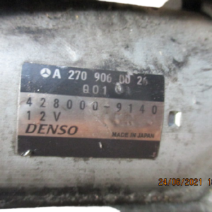 Mercedes Classe B W246 Classe A W176  CLA  GLA diesel anno dal 2011 al 2019 Motorino avviamento Denso 428000-9140 A2709060026