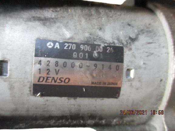 Mercedes Classe B W246 Classe A W176 CLA GLA diesel anno dal 2011 al 2019 Motorino avviamento Denso 428000-9140 A2709060026