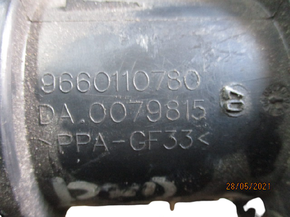 Citroen C4 Picasso C5 Jumpy Fiat Scudo Peugeot 307 308 407 508 607 807 Expert Lancia Phedra anno dal 2006 al 2013 Corpo farfallato 9660110780