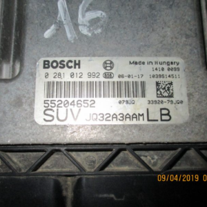 Fiat Sedici Suzuki SX4 1900 Diesel anno dal 2005 al 2014 Centralina motore ECU 0281012992 5204654