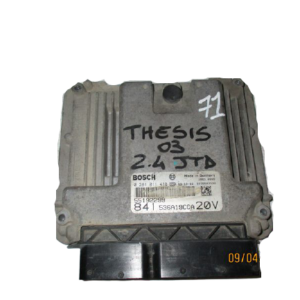 Lancia Thesis 2400 Diesel anno dal 2002 al 2009 Centralina motore ECU 0281011418 55192299