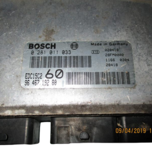 Lancia Phedra  anno dal 2002 al 2010 ECU Centralina motore 0281011033 9646719280