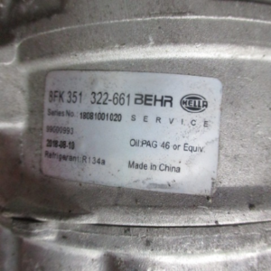 Renault Laguna 3° serie anno dal 2007 al 2015 Compressore aria condizionata BEHR/KELLA 8FK351322-661  99000993