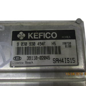 Kia Picanto 1° serie 1100 Benzina anno dal 2004 al 2011 Centralina motore ECU 9030930494F H5 39110-02045