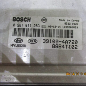 Kia Sorento 2500 Diesel anno dal 2002 al 2006 Centralina motore ECU 0281011283 39100-4A720 88B4T102