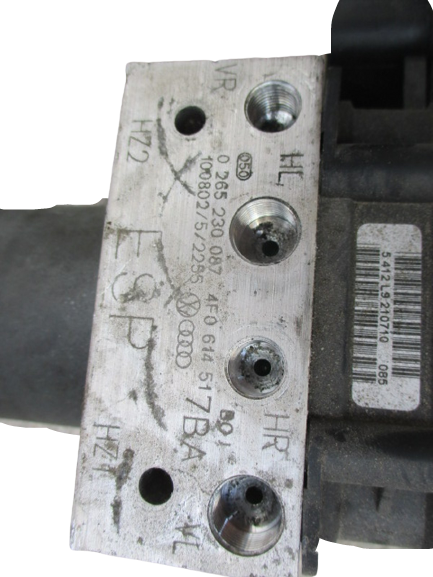Audi A6 4F 2000/2700/3000 Diesel e Benzina anno dal 2004 al 2012 Pompa e centralina Abs 4F0910517 0265230087 4F0910517AL 4F0910517BA
