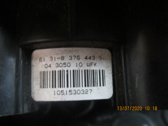 Bmw X3 E83 anno dal 2003 al 2010 Spirale Airbag 01404017 61318377488