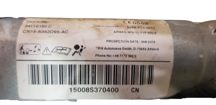 Ford EcoSport anno dal 2012 al 2020 Airbag tendina destra CN15-A042D94-AC