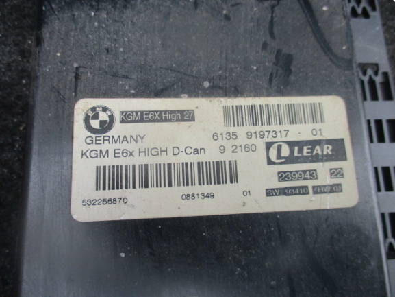 Bmw Serie 5 E61 E60 anno dal 2003 al 2010 Centralina Body Computer 61359197317-01