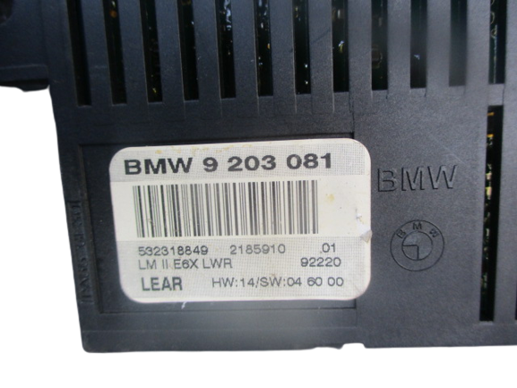 Bmw Serie 5 E61 E60 anno dal 2003 al 2010 Centralina luci 9203081