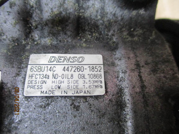 Bmw Serie 1 E87 Serie 3 E90 E91 E92 X1 E84 Serie 5 E60 E61 anno dal 2006 al 2011 Compressore aria condizionata 447260-1852 6SBUC14C