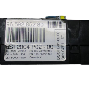 Fiat Ulysse Citroen C8 Peugeot 807 Lancia Phedra 2000 Diesel anno dal 2002 al 2010 Centralina Bsi Portafusibili 9659285280