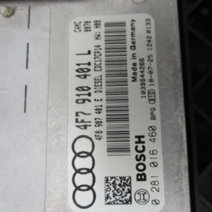 Audi A6 4F 2700 Diesel anno dal 2004 al 2012 Centralina motore ECU 4F7910401L 4F0907401E 0281016460