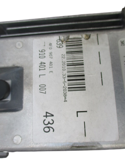 Audi A6 4F 2700 Diesel anno dal 2004 al 2012 Centralina motore ECU 4F7910401L 4F0907401E 0281016460