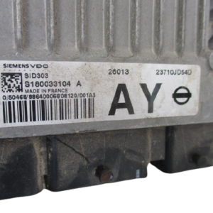 Nissan Qashqai 1500 Diesel anno dal 2007 al 2014 Centralina motore ECU S180033104A 23710JD54D
