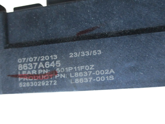 Mitsubishi ASX anno dal 2009 al 2019 Centralina porta fusibili 8637a645 501P11F00