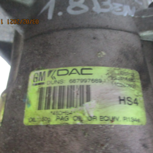 Chevrolet Cruze Orlando Opel Astra Insignia anno dal 2009 al 2019 Compressore aria condizionata 687997689 13314480