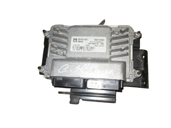Chevrolet Spark 1000 Benzina anno dal 2009 al 2015 Centralina motore ECU 25191187 5WY1V20A