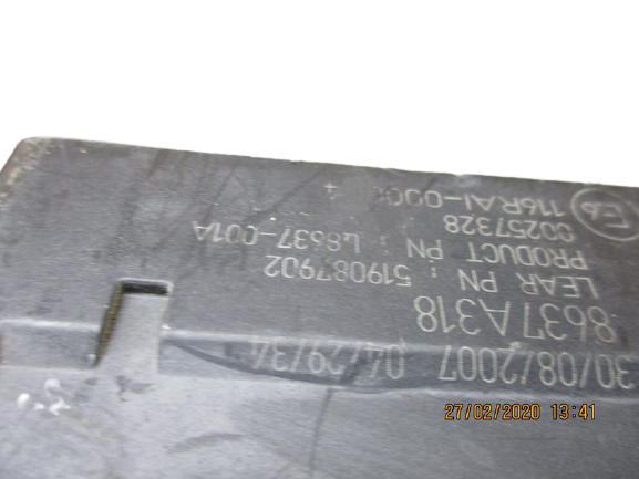 Citroen C-Crosser Peugeot 4007 Mitsubishi Outlander 2200 Diesel anno dal 2007 al 2012 Centralina Bsi Portafusibili 8637A318 519087902 00257328