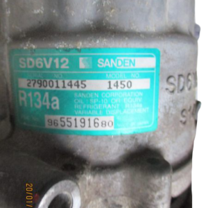 Citroen C2 e C3 1°serie Peugeot 1007 e 207 anno dal 2003 al 2009 Compressore aria condizionata  9655191680