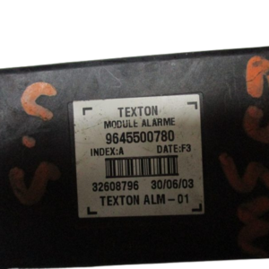Citroen C5 C8 Puegeot 206 307 Fiat Lancia Phedra anno dal 2002 al 2008 Centralina allarme 9645500780