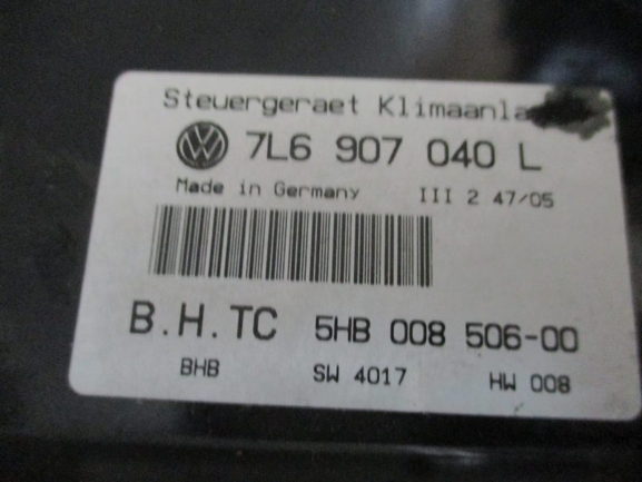 Volkswagen Touareg anno dal 2002 al 2010 Comandi Climatizzatore automatici 7L6907040L