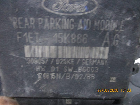 Ford C-Max e Focus anno dal 2003 al 2019 Centralina Sensori parcheggio F1ET-15K866-AG