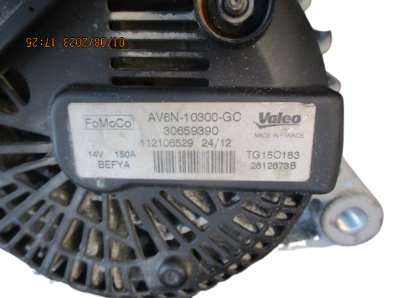 Ford Focus III 1600 Diesel anno dal 2011 al 2018 Alternatore AV6N-10300-GC