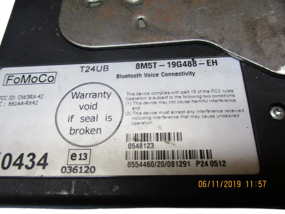 Ford Focus anno dal 2004 al 2010 Centralina Bluetooth 8M5T-19G488-EH