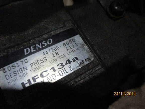 Honda Cr-v Accord Civic anno dal 2002 al 2007 Compressore aria condizionata Denso 447260-6080 10S17C
