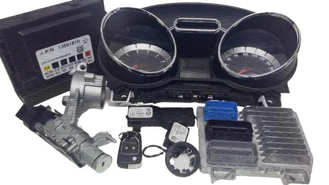 Opel Adam anno dal 2013 al 2019 Kit accensione veicolo 12665802 AB42 12643636 benzina