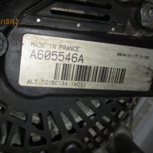 Citroen C5 Station Wagon 2000 Diesel anno 2010 Alternatore A605546A  CAL15107GS